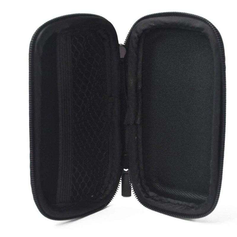 Custom Zipper Durable Protective Shockproof Hard EVA Carrying Earphone Case