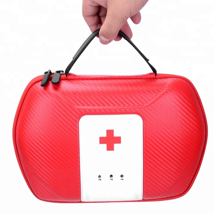 EVA Hard Shell Travel Carrying Medical Case for Blood Pressure Monitor, First Aid Hard EVA Bag for Thermometer