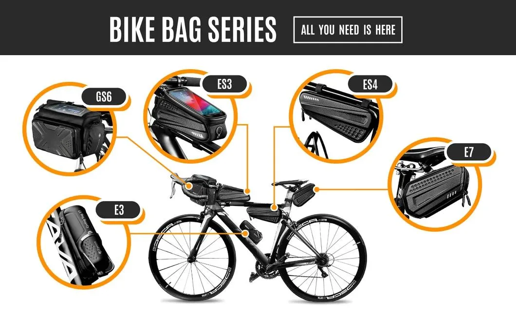 Electric Scooter Bike Folding Bike Handle Bag Waterproof Scooter Storage Bag