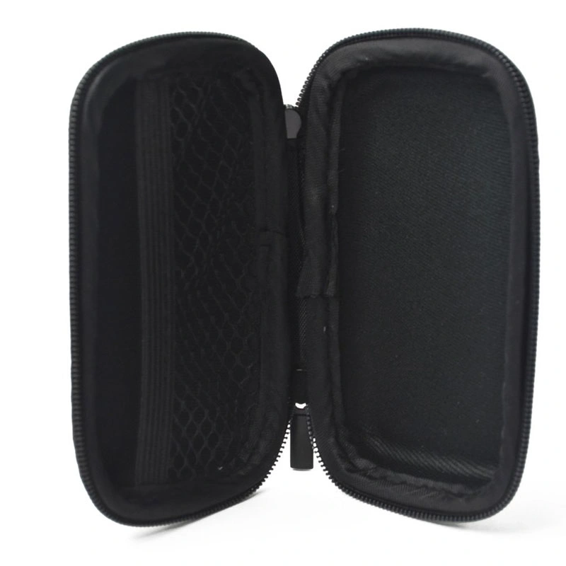 High Quality Zipper Shockproof Hard EVA Storage Earphone Case