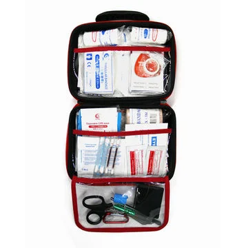 Wholesale Portable Carrying 200 Piece Waterproof First Aid Kit Bag with Logo