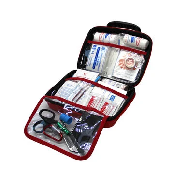 Wholesale Portable Carrying 200 Piece Waterproof First Aid Kit Bag with Logo