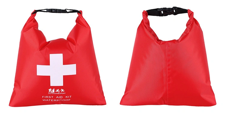 Outdoor Medical First-Aid Kit Shoulder Waterproof Rucksack Dry Bag