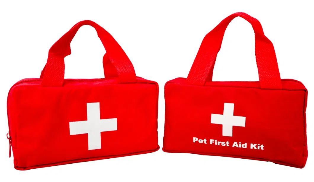 Custom Waterproof 32PCS Kits Pet First Aid Bag for Dog Cat etc.