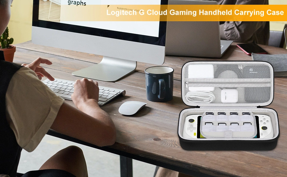 Hard Shell Carry Case for Logitech G Cloud Gaming Handheld, Logitech Portable Gaming Console Storage Box