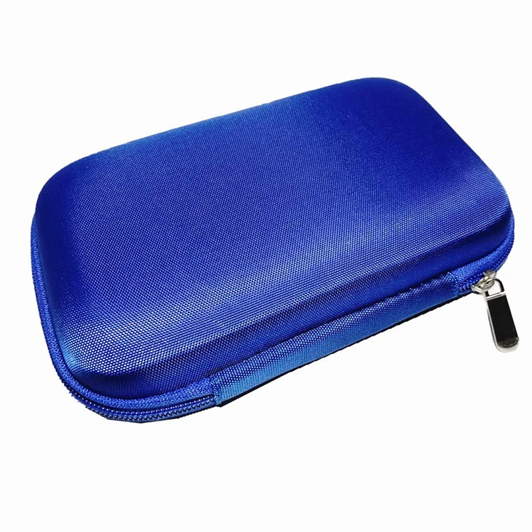 Blue Color Travel Hard Shell Waterproof Portable Carrying Caso Protective EVA First Aid Case