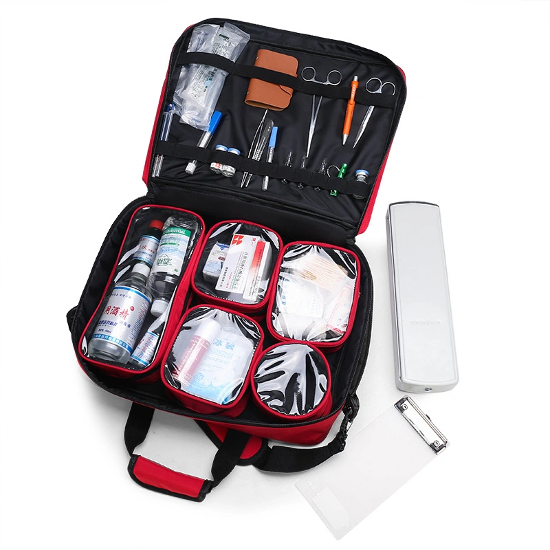 Outdoor Waterproof Car Medical Storage Multi-Functional Portable First Aid Bag