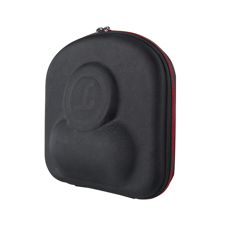 Protective Black Waterproof Rigid Hard Shell Portable Travel EVA Headphone Case for Bluetooth