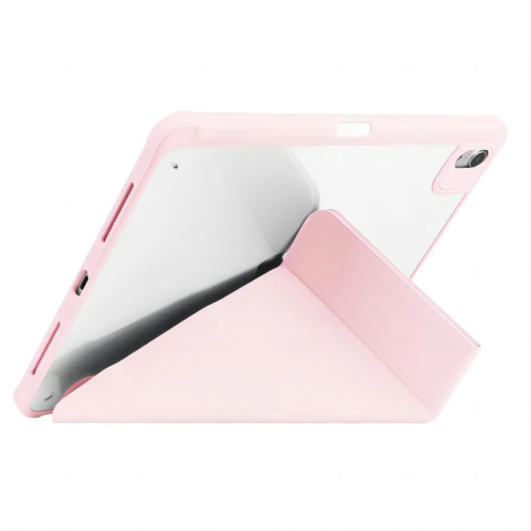 Multi Color Tablet Cover Fold Protective Shell Skin Feel Fabric Tablet Case for Apple iPad