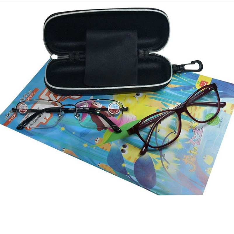 Factory Best Sell Professional EVA Shockproof Dustproof Travel Portable Zipper Closure Storage EVA Eyeglasses Case