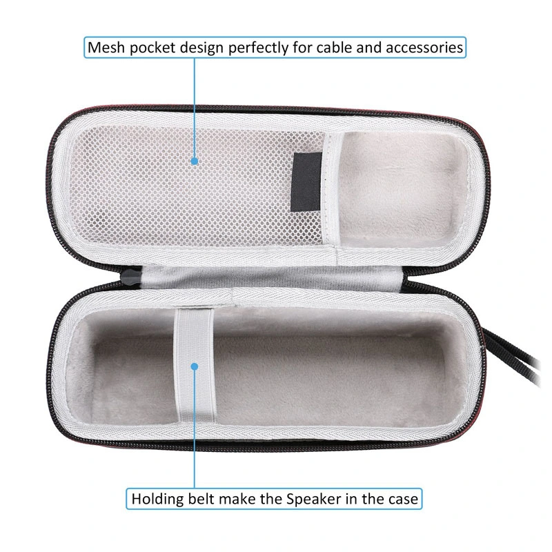 Portable Travel Protective Carrying Storage Hard EVA Bluetooth Speaker Case