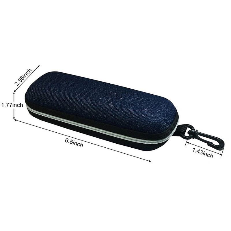 Factory Best Sell Professional EVA Shockproof Dustproof Travel Portable Zipper Closure Storage EVA Eyeglasses Case