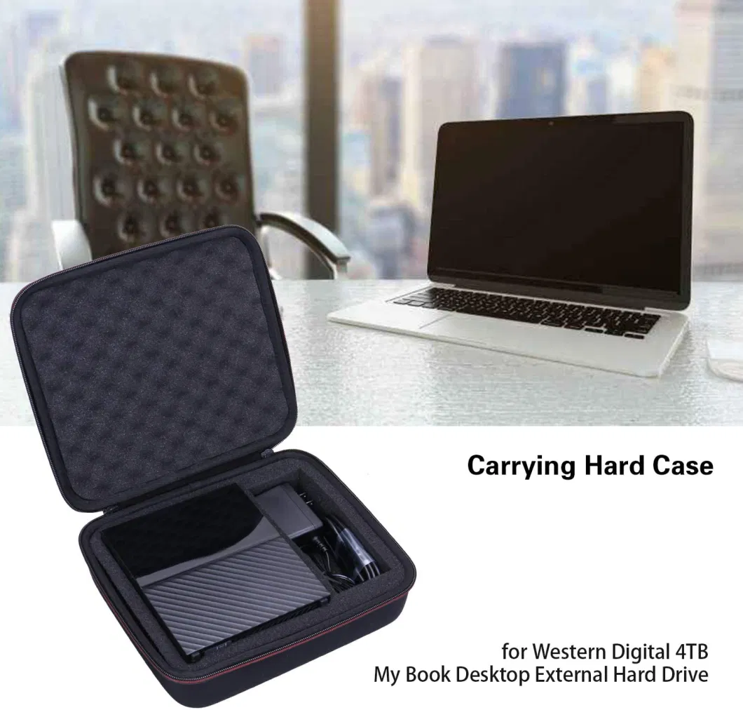 PU Surface Waterproof Easy Carrying Custom Design EVA Headphone Case