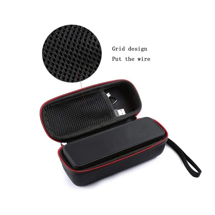 Custom Hard Shell Waterproof Portable Travel Storage Carrying Electronics Jbl Travel Carrying EVA Hard Speaker Case with Strap