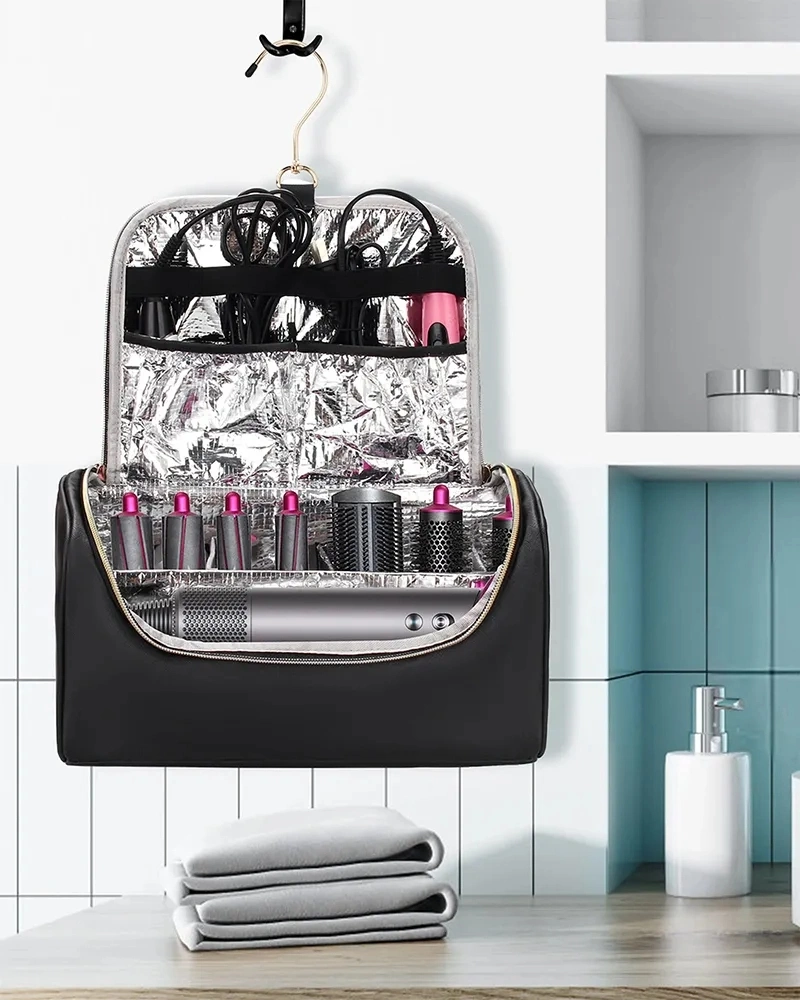 High Quality Hairstylist Handbag Portable and Insulated Dyson Curler Storage Bag for Hair Clipper Tool Storage Essential Item