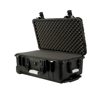 Hard PP Material Plastic Waterproof Carry Trolley Case Toolcase with Wheels for Multifunction