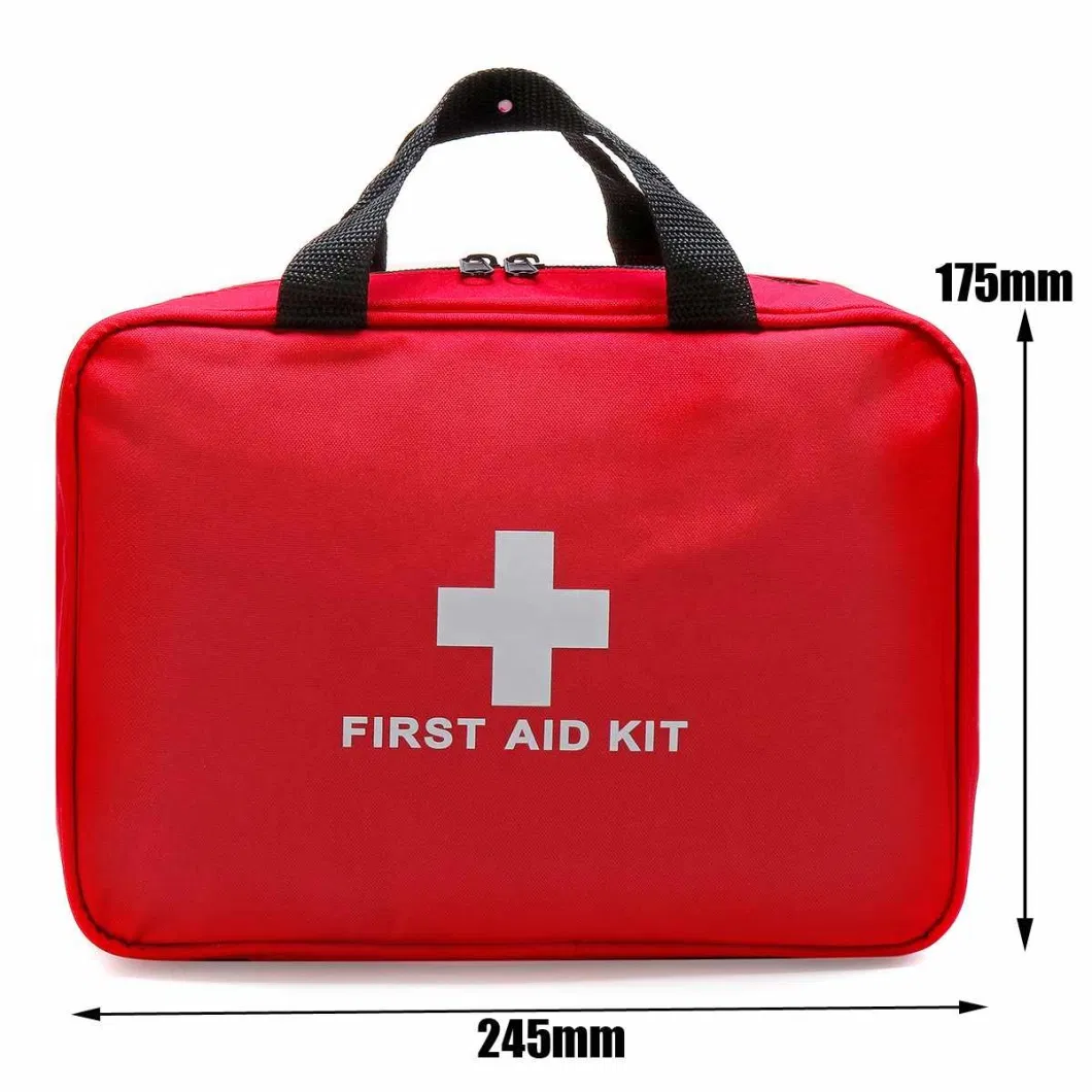 Custom Waterproof First Aid Kit Red Emergency Trauma Bag Tactical