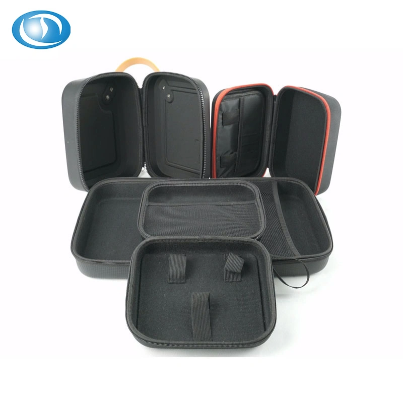 Custom Protective Carry Small Big Square Round Oval Zipper Travel Waterproof Shockproof Smell Proof PU Nylon Tools EVA Storage Box Pouch Packing EVA Bags Case