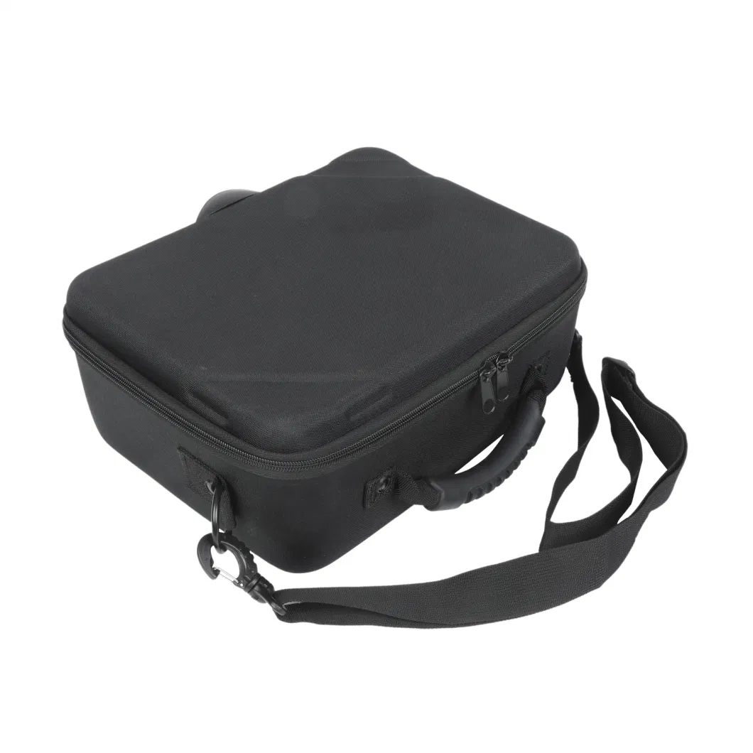 Multi-Purpose Portable Black EVA Hard Travel Protective Carrying Zipper Case