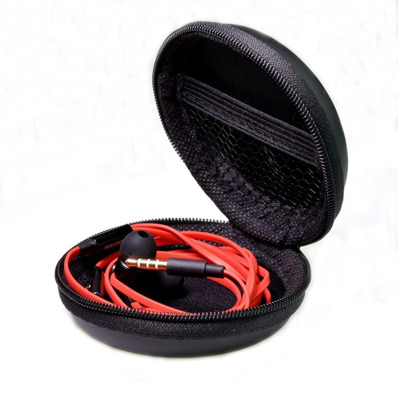 Manufacturer Earphone Bags EVA Zipper Storage Hand Carrying Case for Earphones