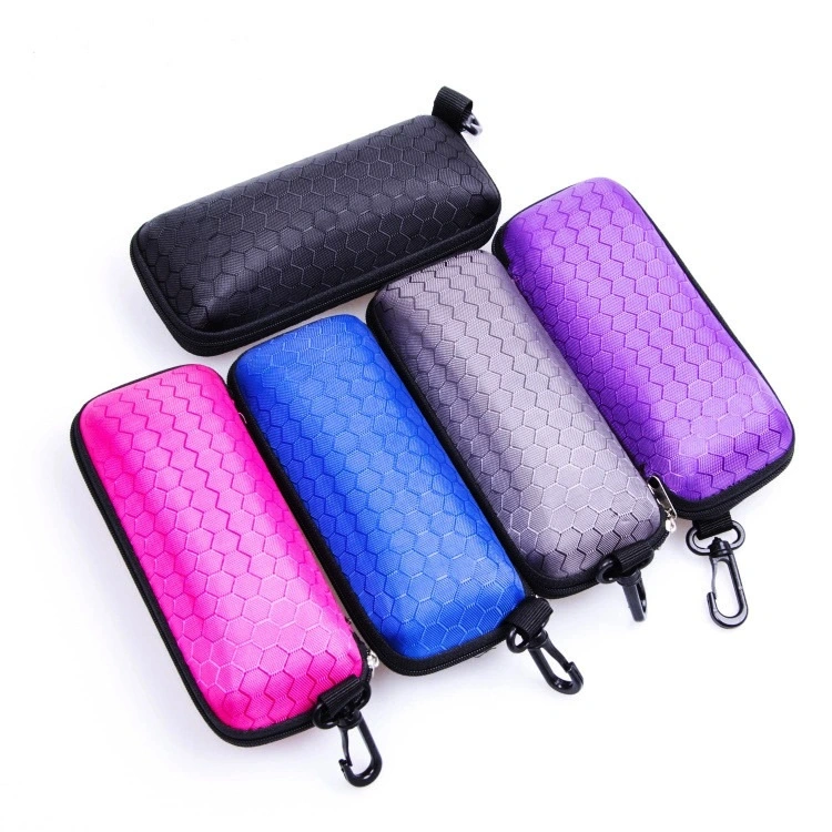 Hard Shell Carrying EVA Zipper Eyeglasses/ Sunglasses /Spectacles Case