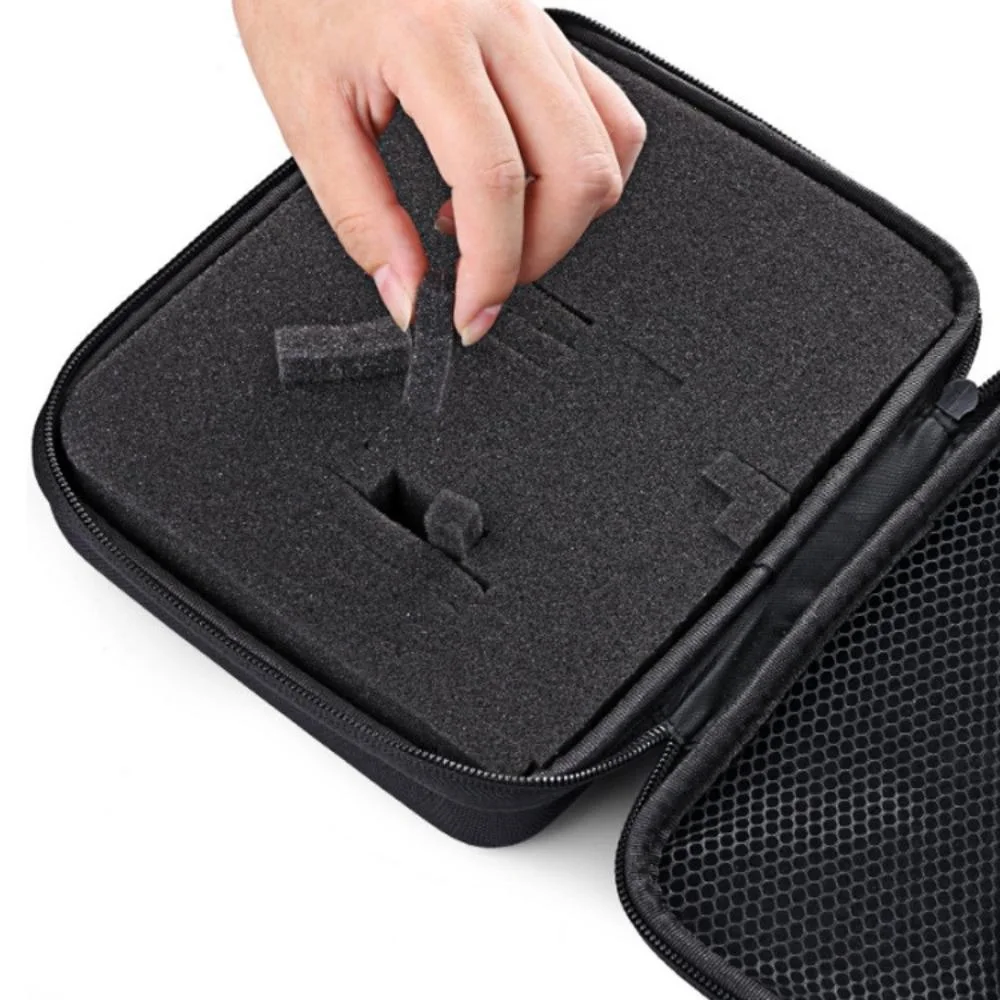 Storage Bag Foam Case DIY Box Gopro Hard EVA Case with Foam Hard Sided Camera Digital EVA Shockproof Case Suitable Storage Wyz22061