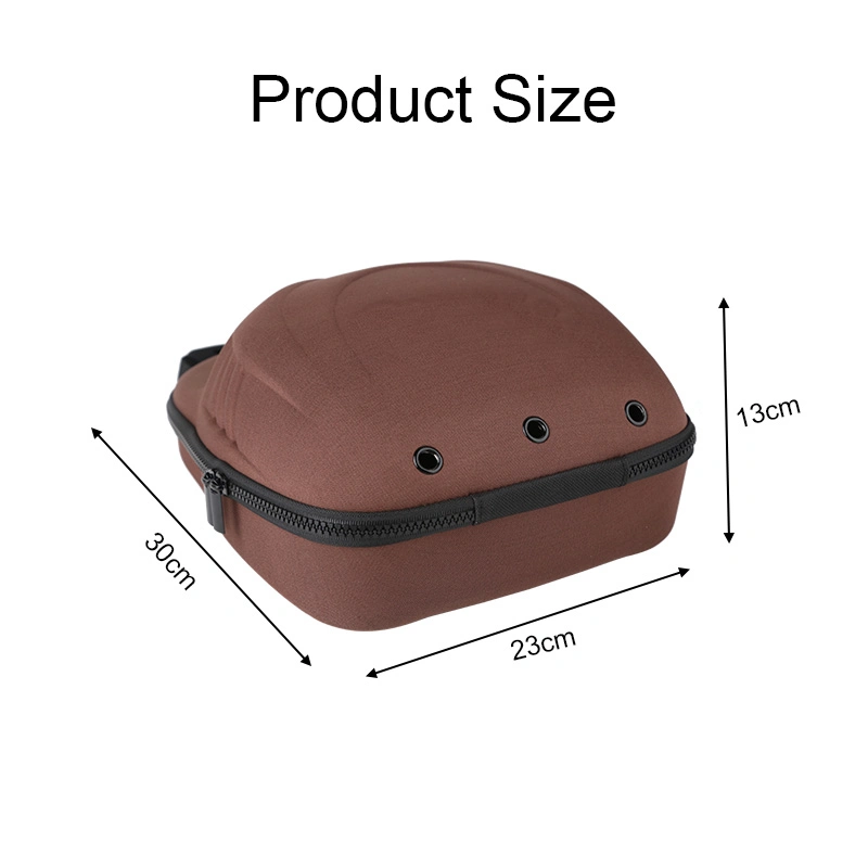 Customized Waterproof EVA Travel Case Portable Baseball Hat Storage Boxes Carrying EVA Cap Carrier Travel Case Bag Baseball Cap Case Pack for New Era