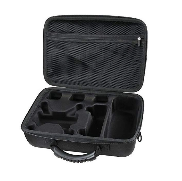 Customized Black Travel Carrying Protective Shockproof Storage Box Portable Drone Bag Outdoor EVA Hard Case