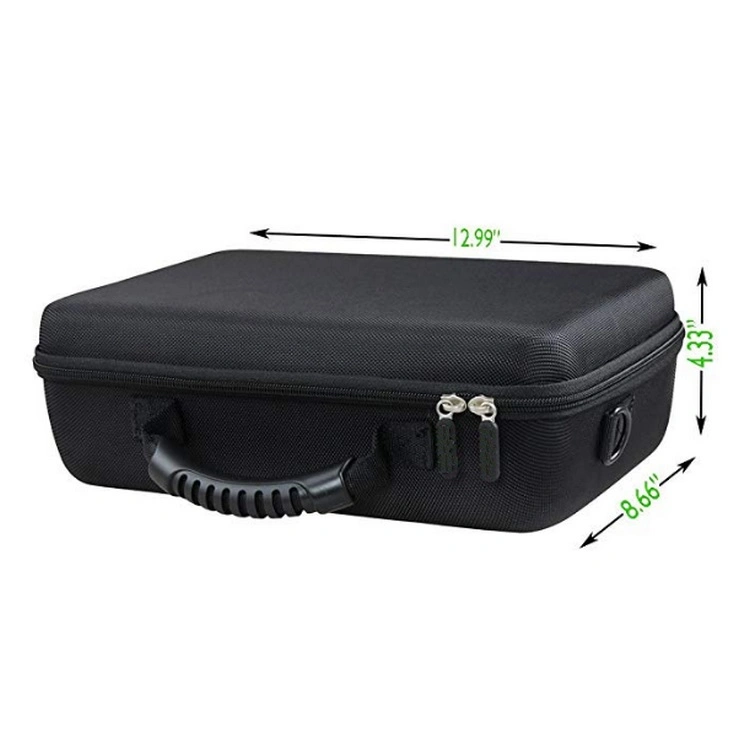 Customized Black Travel Carrying Protective Shockproof Storage Box Portable Drone Bag Outdoor EVA Hard Case