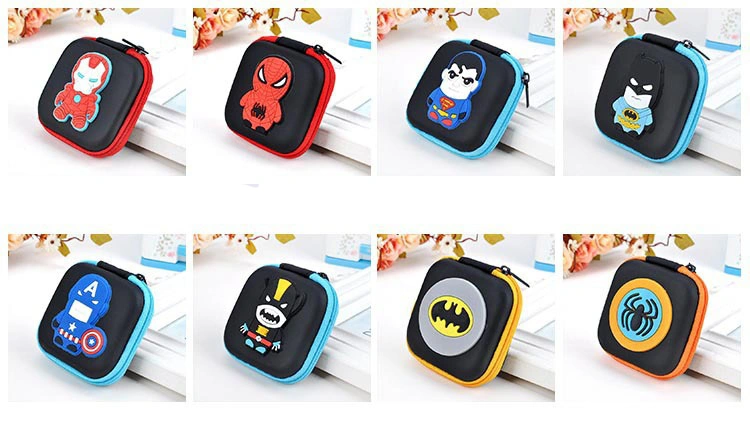 Fashion Cartoon Gift Earphone Bluetooth Coin Storage Case