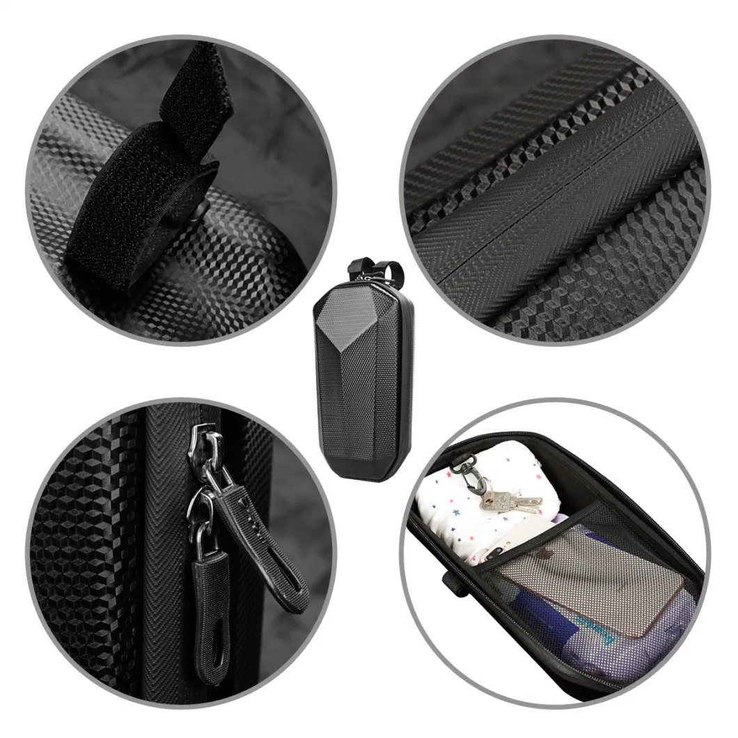 Hardshell EVA Waterproof Handlebar Bag for Electric Scooters Folding Bike Balance Bike Attachment