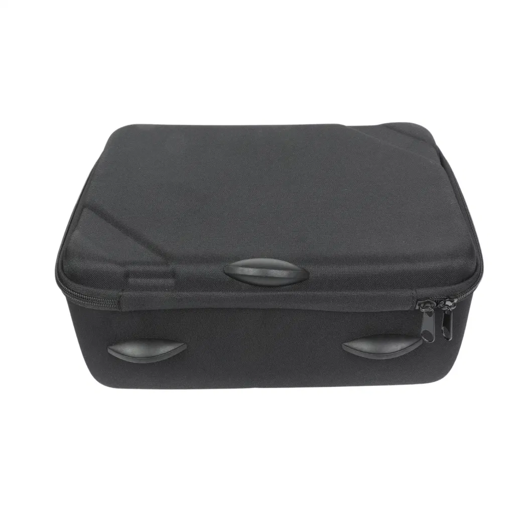 Multi-Purpose Portable Black EVA Hard Travel Protective Carrying Zipper Case