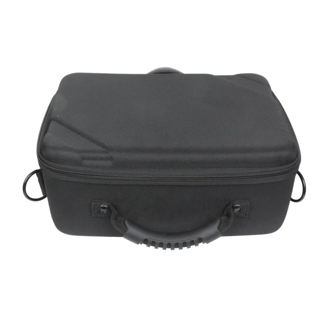 Multi-Purpose Portable Black EVA Hard Travel Protective Carrying Zipper Case