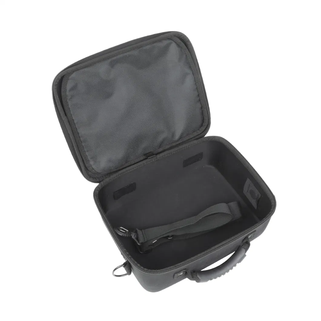 Multi-Purpose Portable Black EVA Hard Travel Protective Carrying Zipper Case