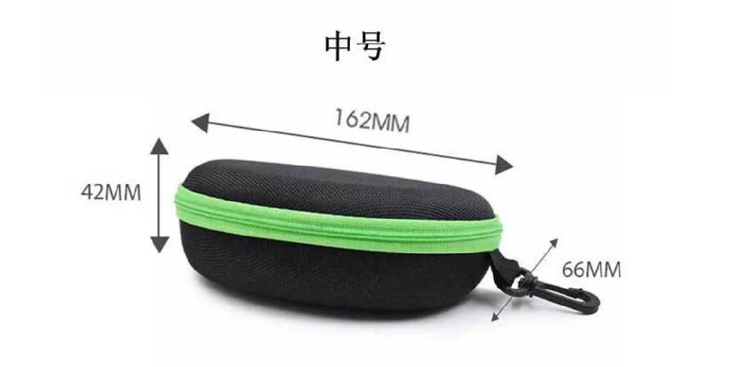 Custom Logo Portable Waterproof EVA Eyeglasses Glasses Sunglasses Case