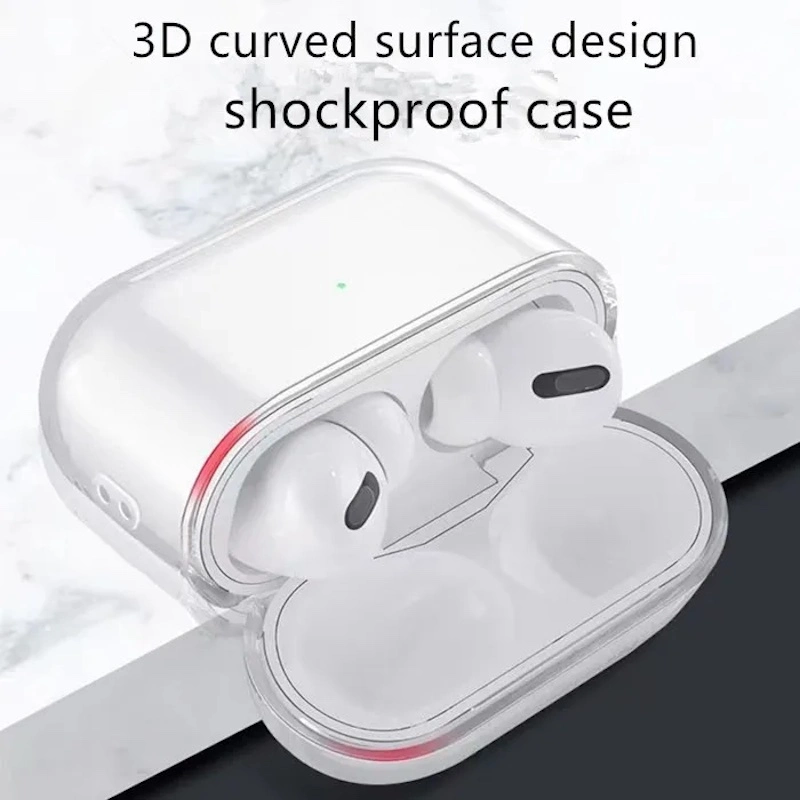 2024 High Quality Wireless Bluetooth Earphone Case with Noise Canceling Pass-Through Protection Case Cover for Airpods PRO 2 3 Max Case USB-C 3rd Generation