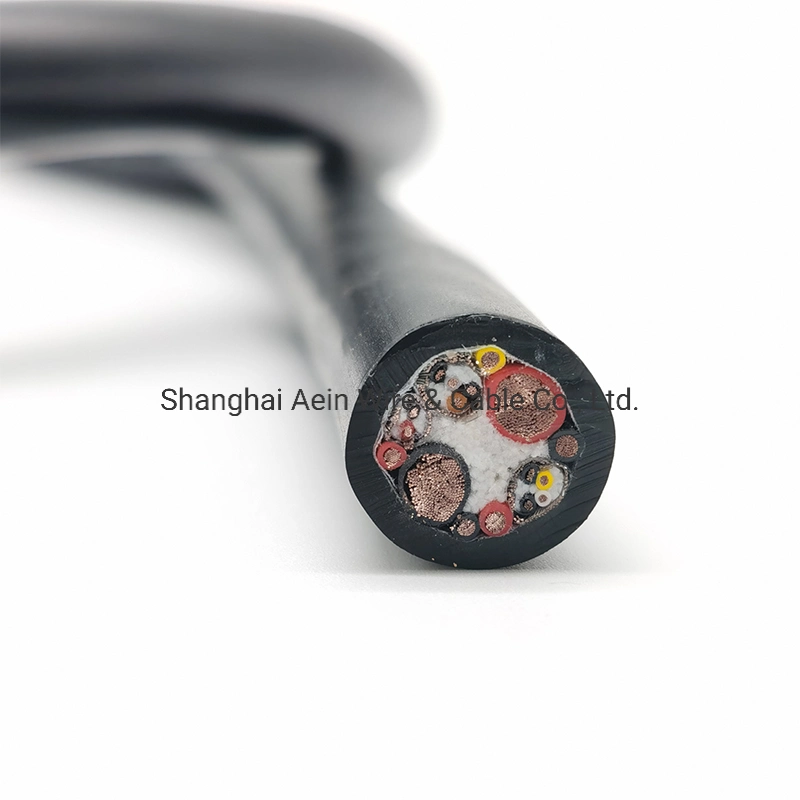 High-Power Liquid-Cooled EV Charging Cable TPU Sheath 1000V