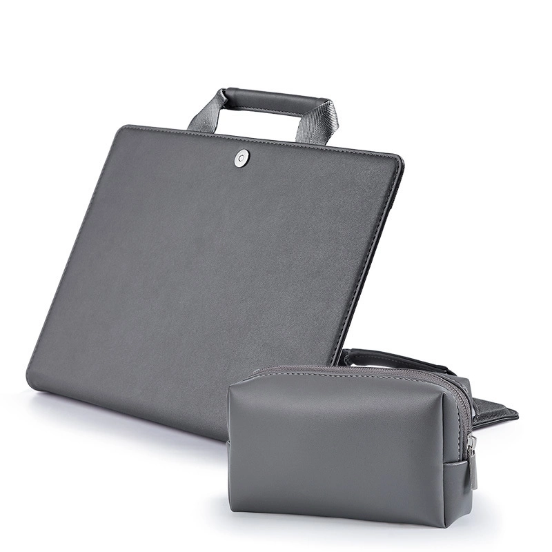 Leather Laptop Case Laptop Case with Pen Waterproof Cover MacBook Air 12 PRO 13.3&quot; 15.4 Computer Case Wyz13203