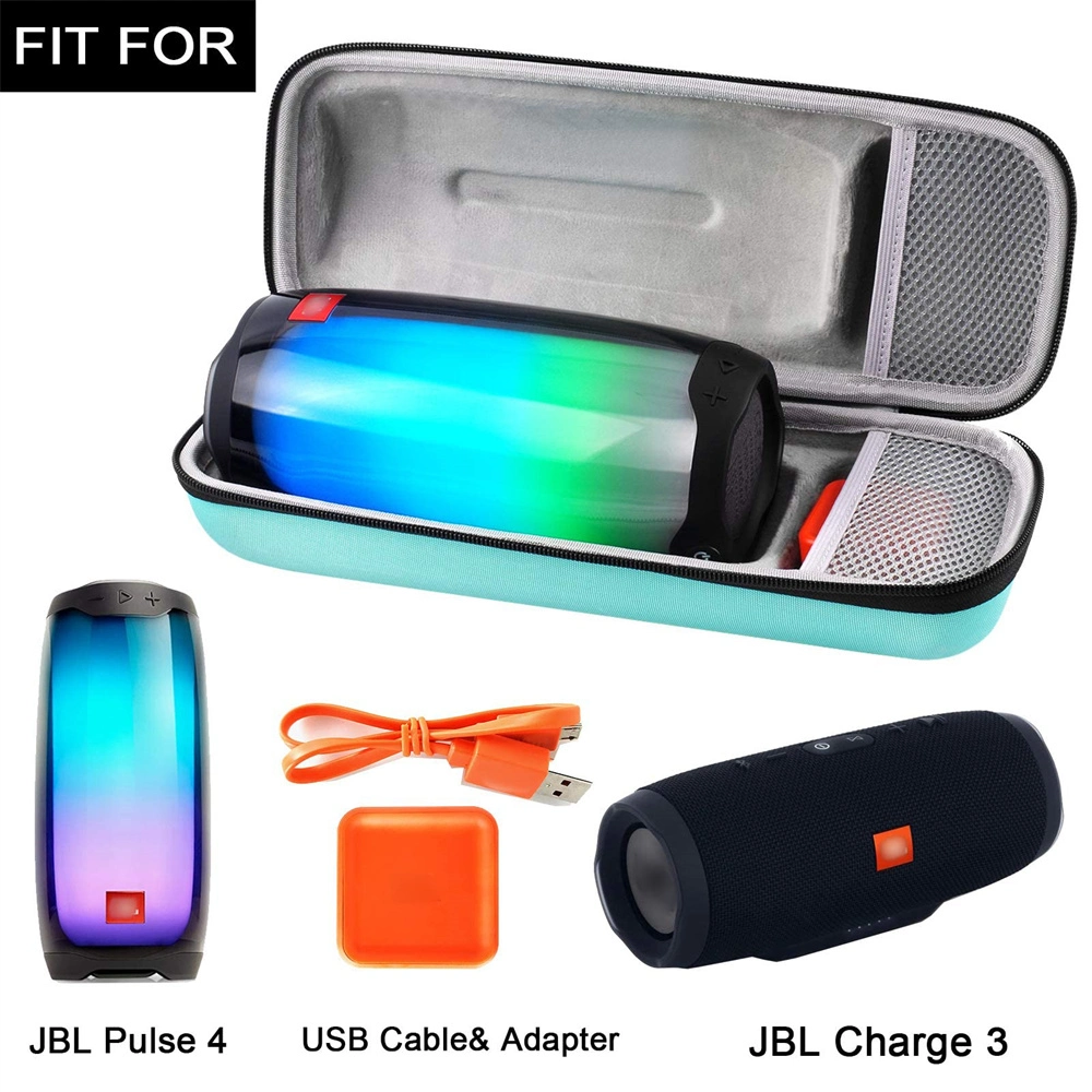 Custom Waterproof Portable EVA Carrying Case Compatibel with Jbl Charge 3 / for Jbl Pulse 4 Wireless Speaker Storage Bag