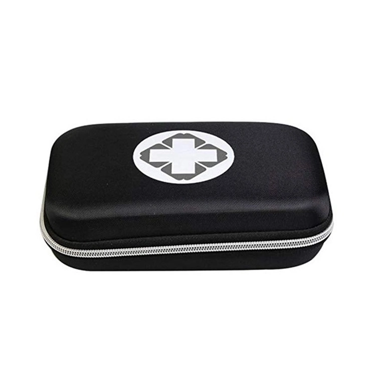 Wholesale Black Waterproof Portable Hard Cover Shell First Aid Kit Case Equipment Tool EVA Medical Case