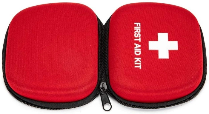 Home Health Medical Hard EVA Red Empty First Aid Case