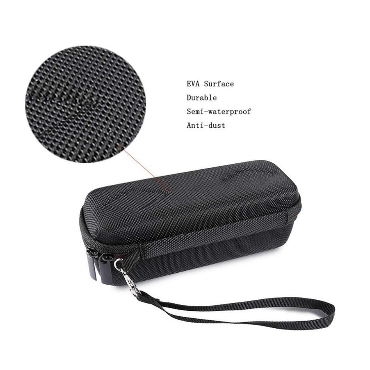 Custom Hard Shell Waterproof Portable Travel Storage Carrying Electronics Jbl Travel Carrying EVA Hard Speaker Case with Strap