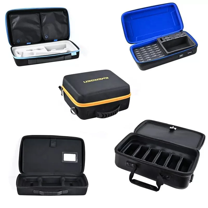 ISO BSCI Factory Custom Carrying Portable Electrician Electrical Protective Storage Foam EVA Tool Case Heavy Duty for Tool