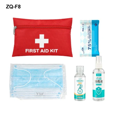 Inicio completo compacto Paramedic Kit de primeros auxilios Viajes médico Mini Bolsa de botiquín de primeros auxilios Mochila completamente abastecida de primeros auxilios de Trauma Bolsa