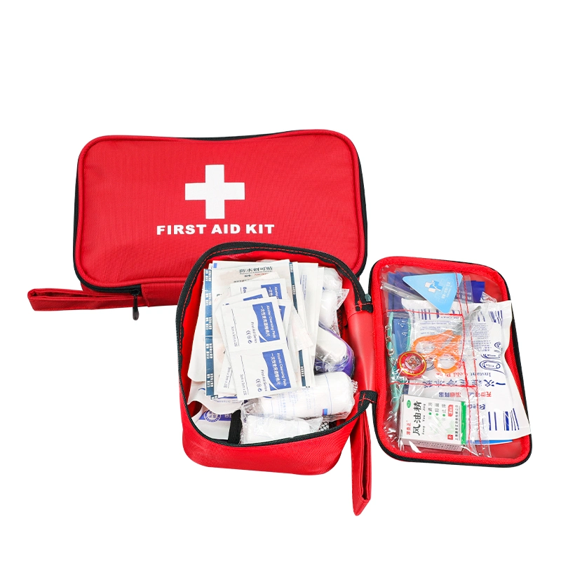 First Aid Kit Bag Light Weight Daily Life Home Medicine Storage Bag Travel Outside Hiking Emergency Small Kit Bag