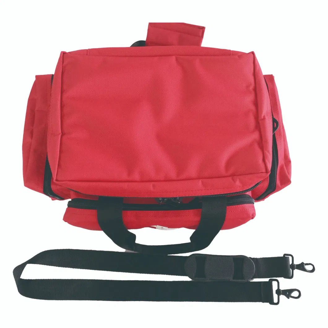 Red 600d Polyester Small Padded Trauma Bag /First Aid Kit/ Emergency Bag