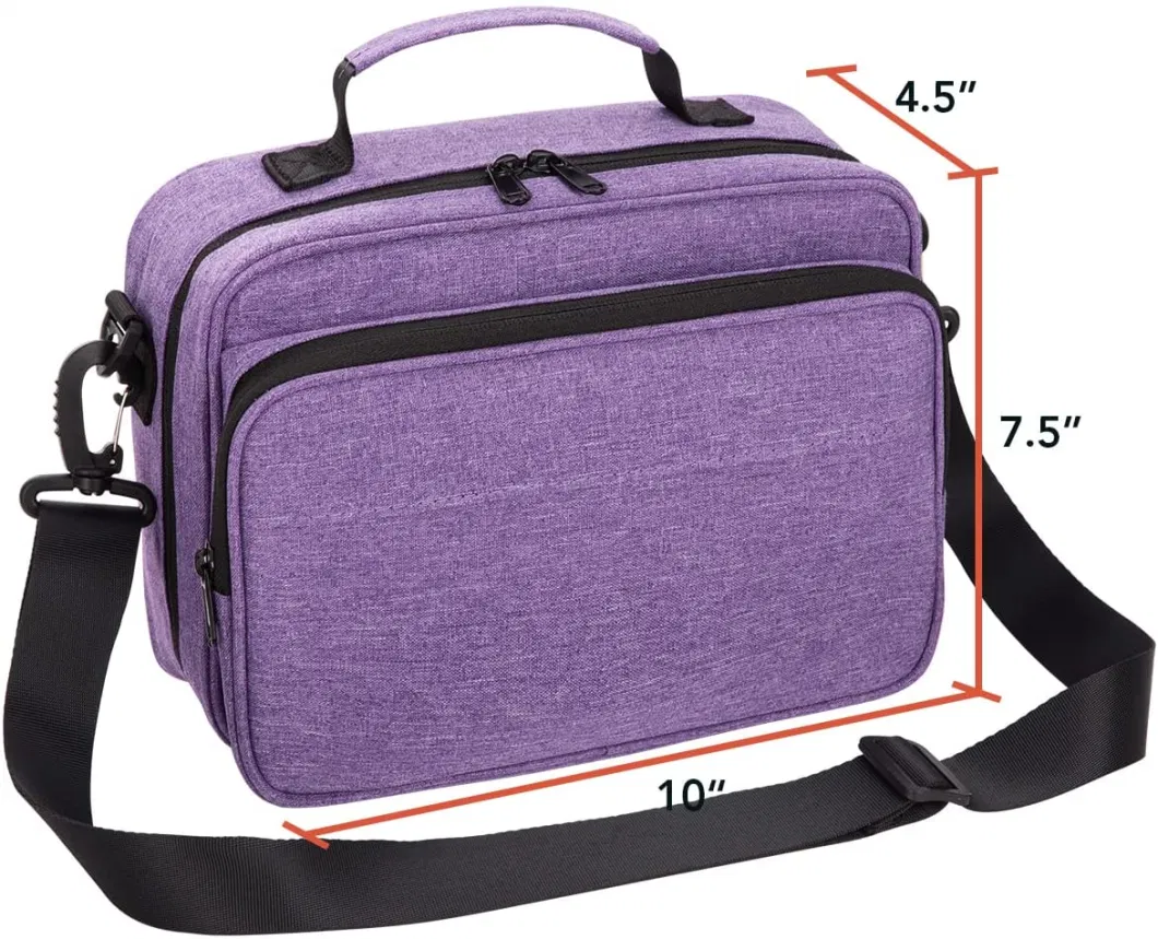 Travel Case Thermal Insulin Cooler Bag Carrying Case Diabetic Medical Supplies Storage Bag with Custom Logo