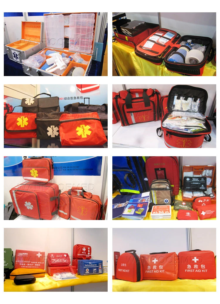 Professional Manufacturer Medical Outdoor Emergency Rescue First Aid Kit Trauma Bag