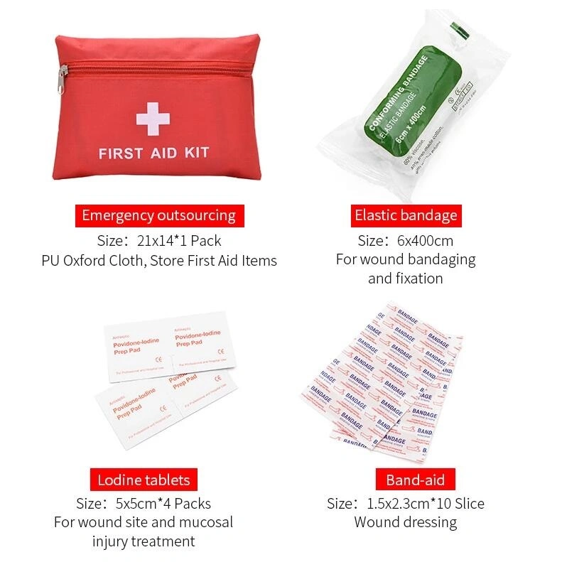 Small Size Promotional Pocket Preparedness First Aid Kit Small Bag