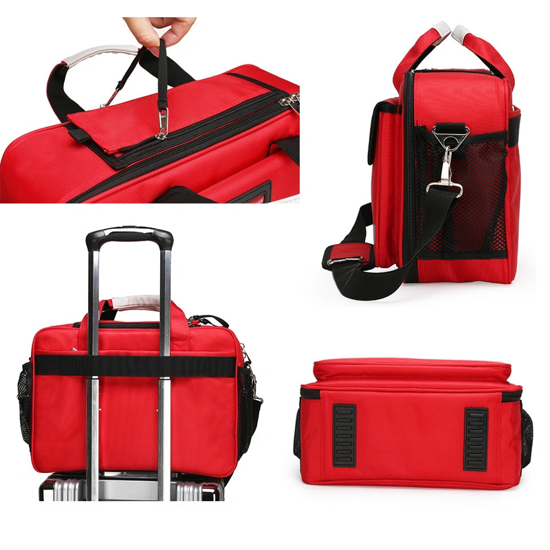 Advanced Life Support Rapid Response Corss Body Fireproof Adventure Paramedic Med Grab Medical Bag Kit Bags Equipped Medical Bag